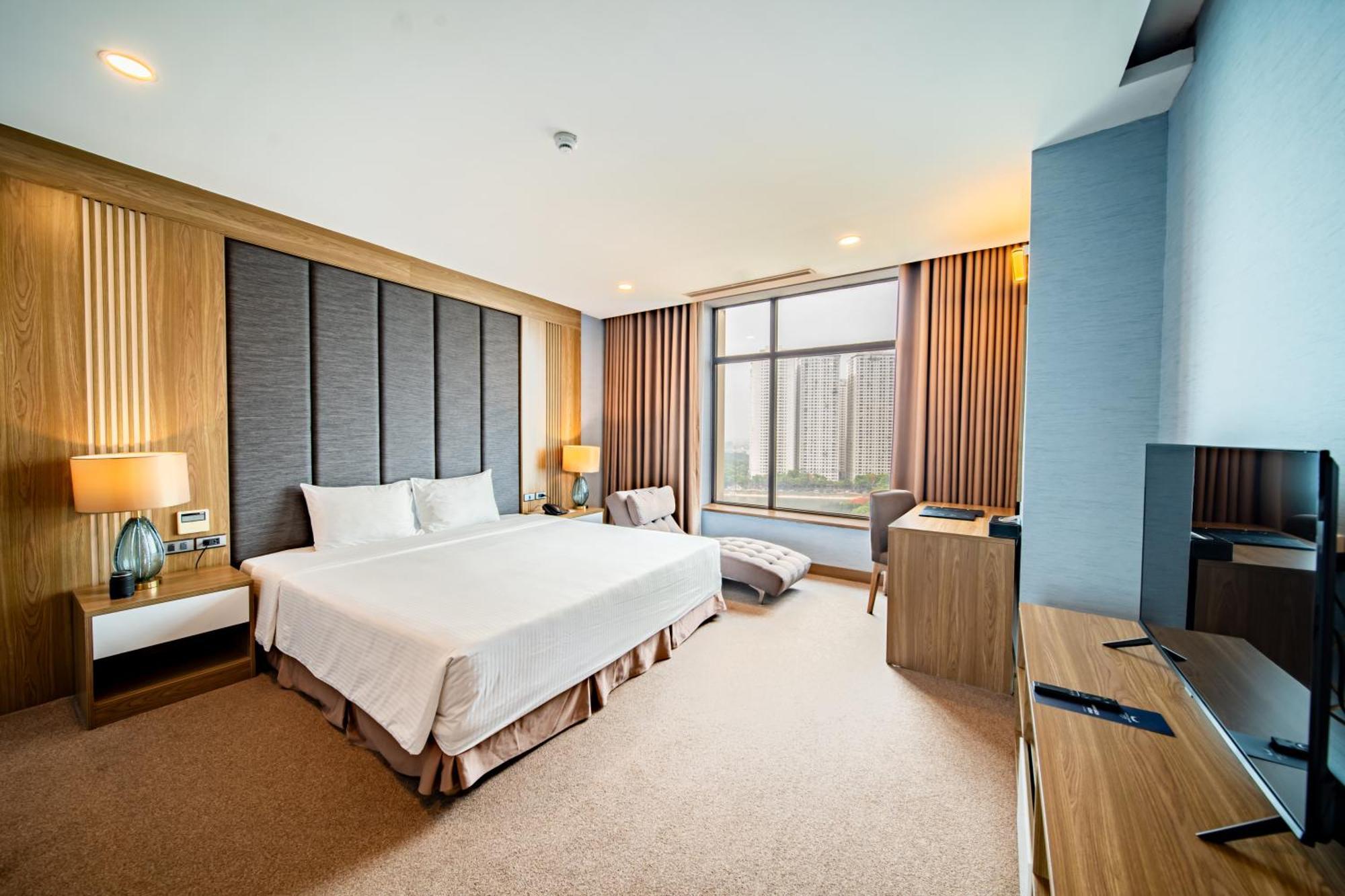 Muong Thanh Grand Hanoi Hotel Exteriör bild