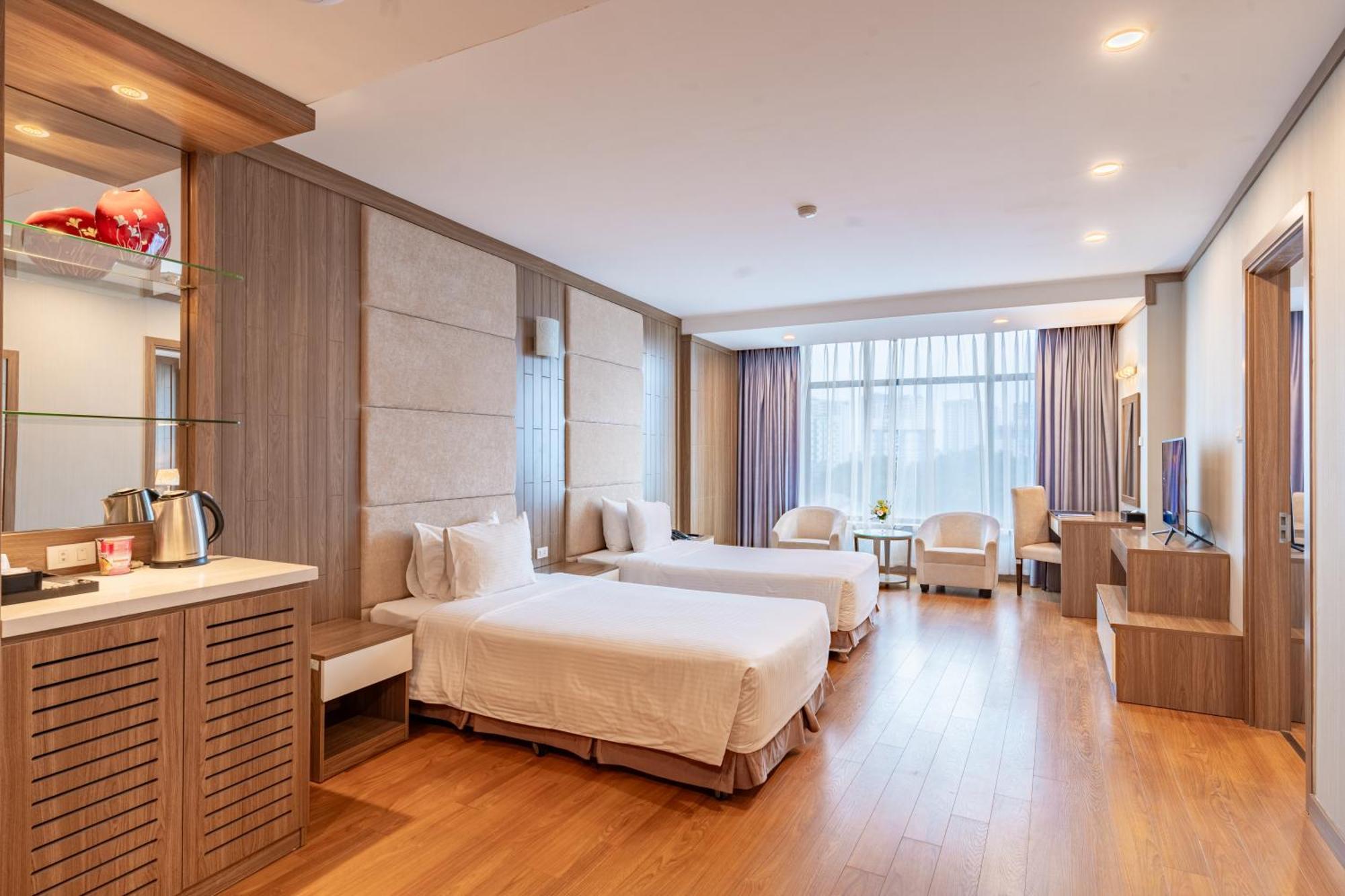 Muong Thanh Grand Hanoi Hotel Exteriör bild