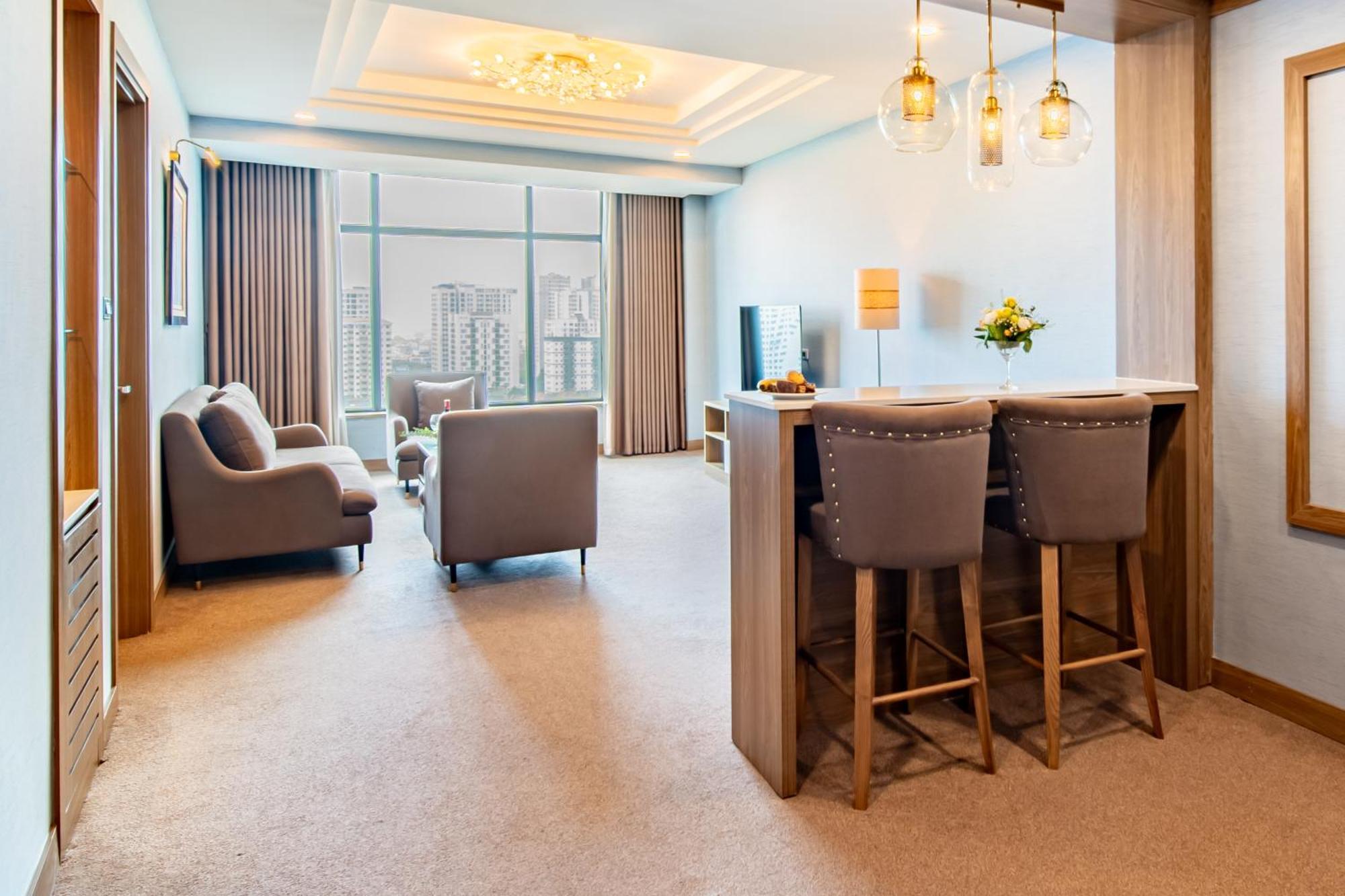 Muong Thanh Grand Hanoi Hotel Exteriör bild