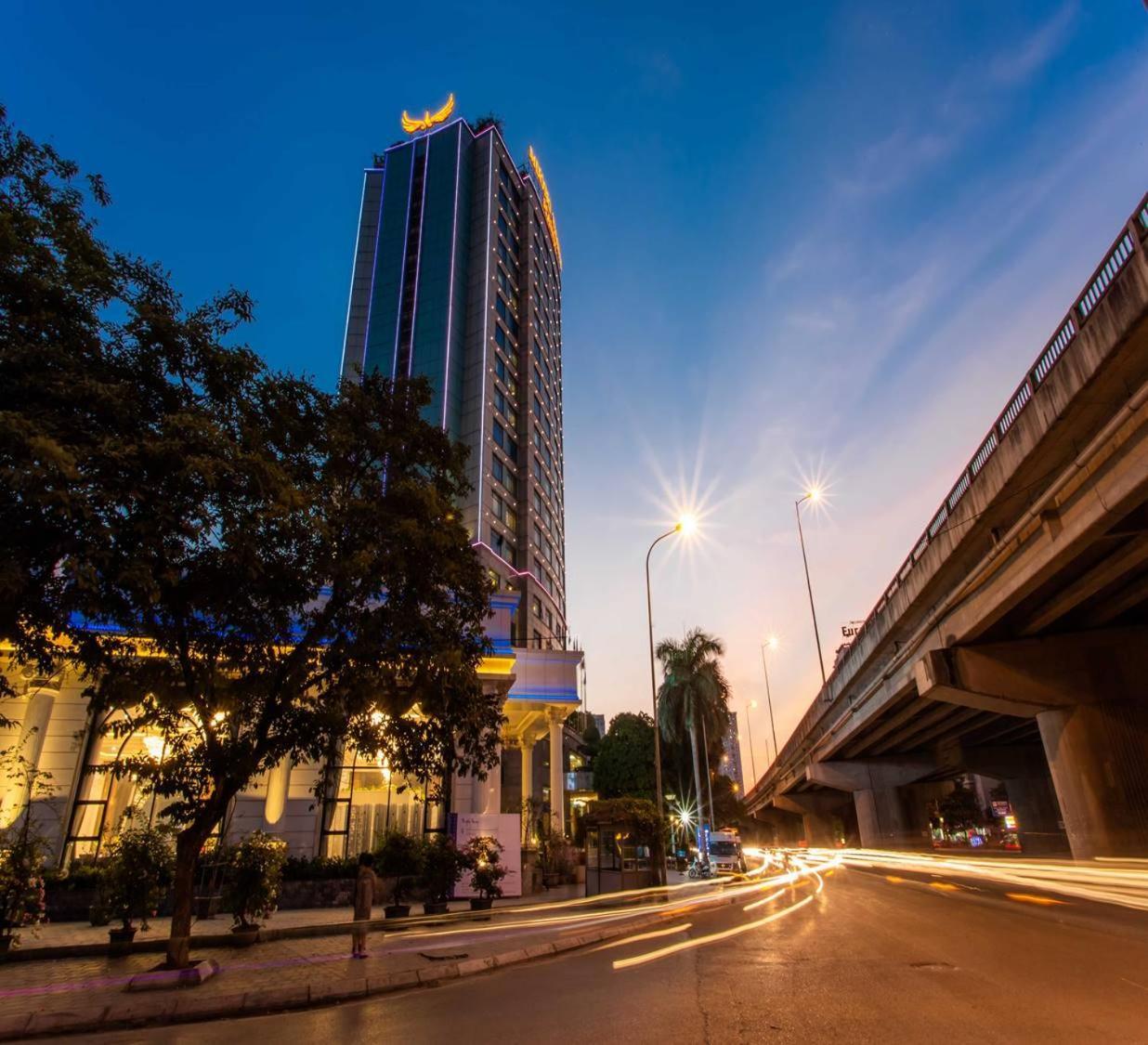 Muong Thanh Grand Hanoi Hotel Exteriör bild